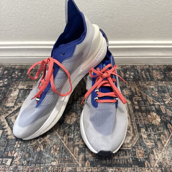Adidas Avryn Running Lucid Blue Coral HP5977 Men's 12 Wore Once - Picture 1 of 7